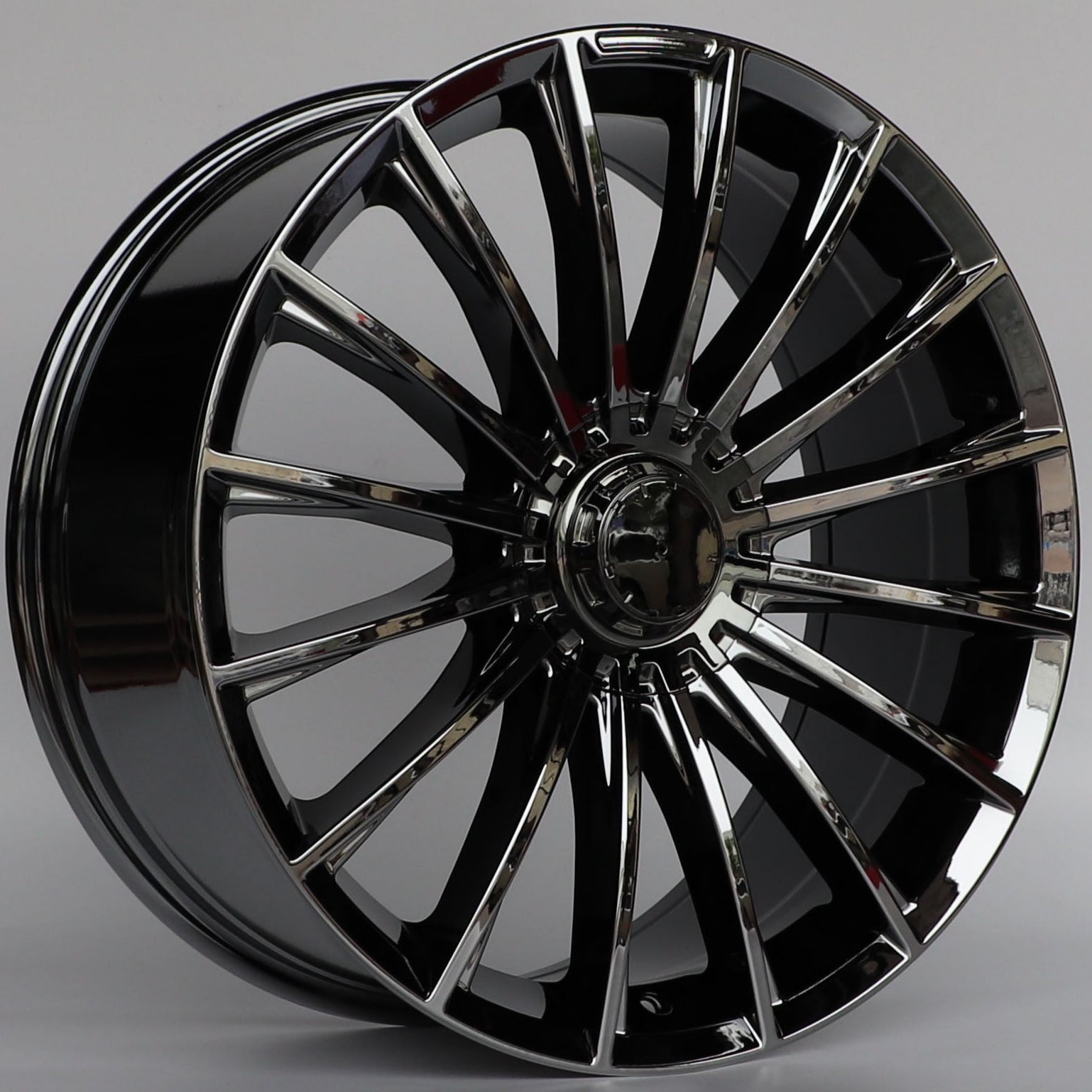 W849 D1499 Black Chrome 20x8.5 ET32 5x112 CB66.6 - Gun Hill Tire House (WTW - WHOLESALE TIRES & WHEELS)