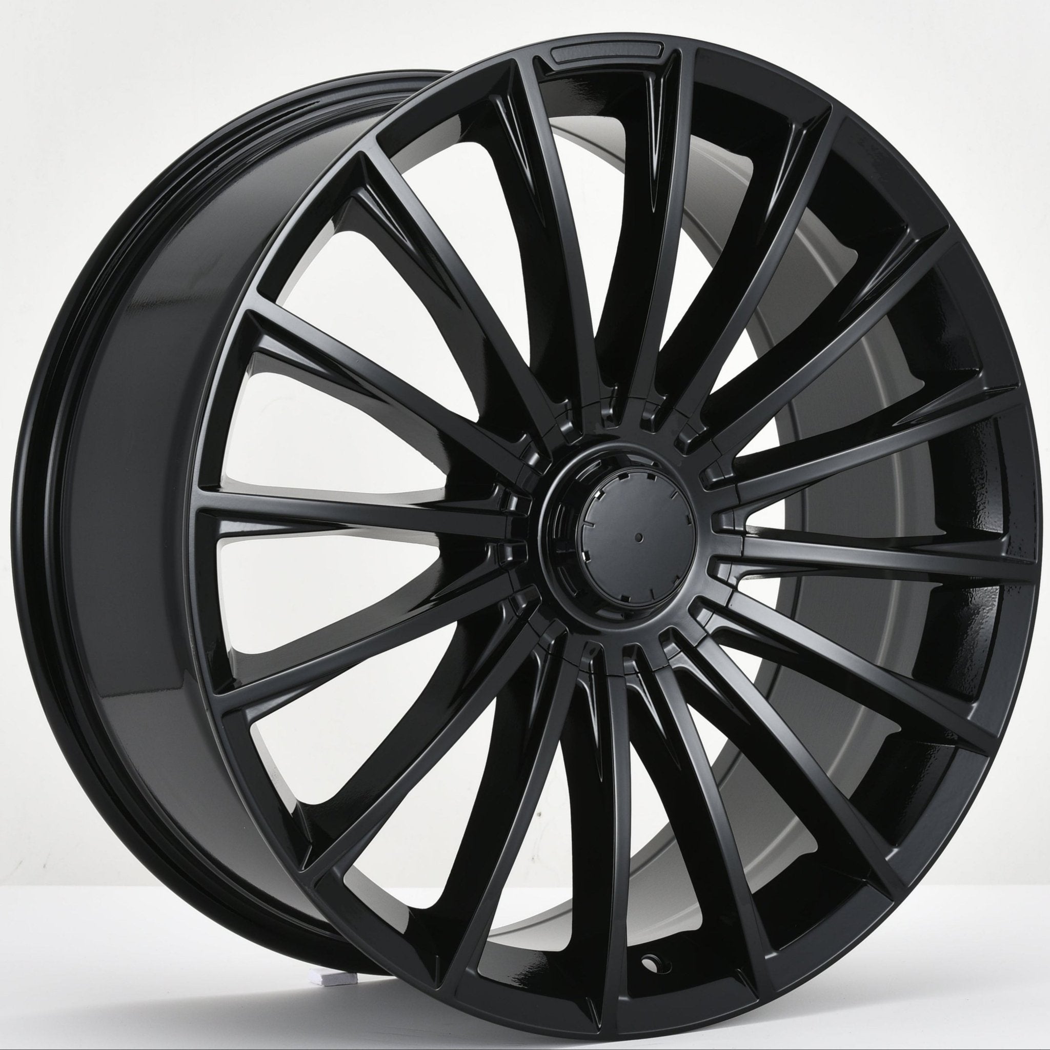 W849 D1499 Gloss Black 20x9.5 Et35 5x112 CB 66.6 C - 1499 - B - Gun Hill Tire House (WTW - WHOLESALE TIRES & WHEELS)