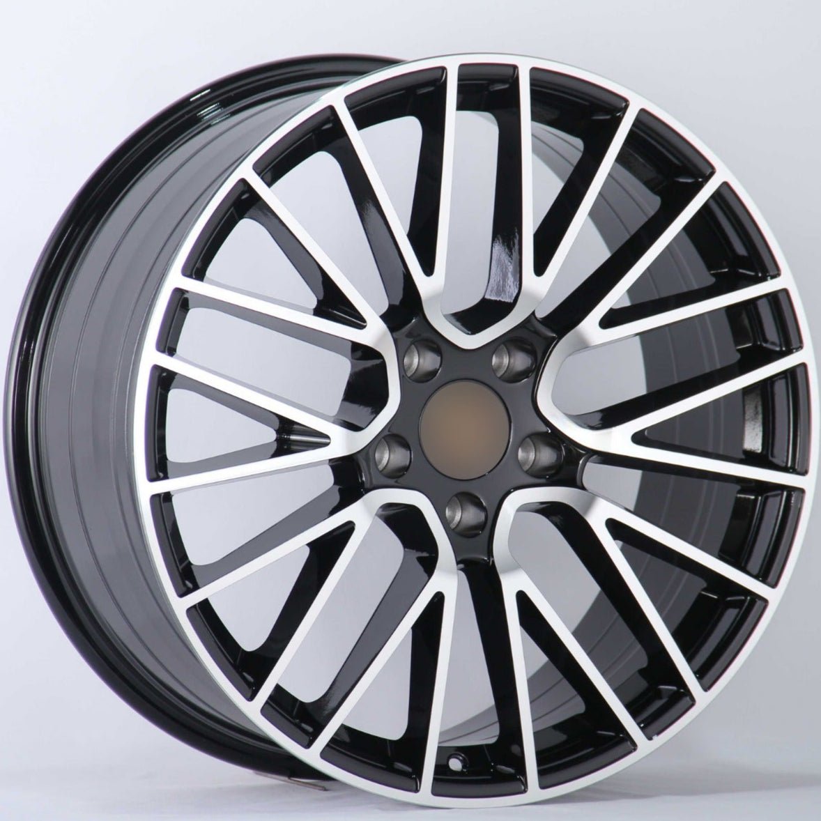 W855 iV - 704 Black Machined Face 22x10 ET48 5x130 CB71.6 - Gun Hill Tire House (WTW - WHOLESALE TIRES & WHEELS)