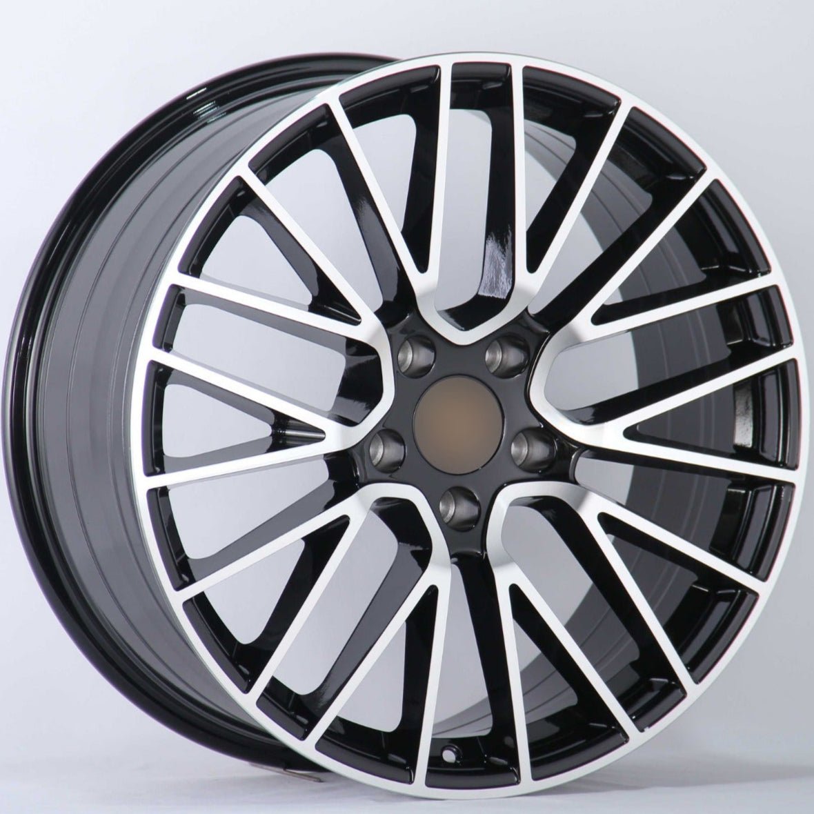 W855 iV - 704 Black Machined Face 22x11 ET61 5x130 CB71.6 - Gun Hill Tire House (WTW - WHOLESALE TIRES & WHEELS)