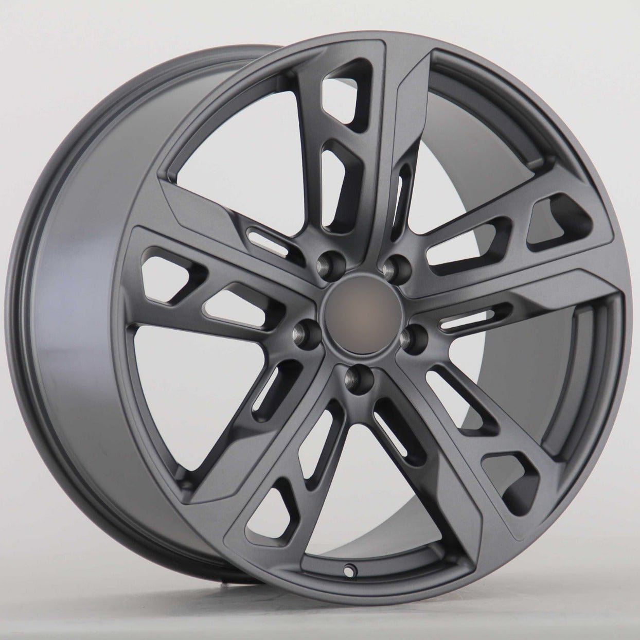W865 876 Black Machined Face 22x11.5 ET70 5x130 CB71.6 - Gun Hill Tire House (WTW - WHOLESALE TIRES & WHEELS)