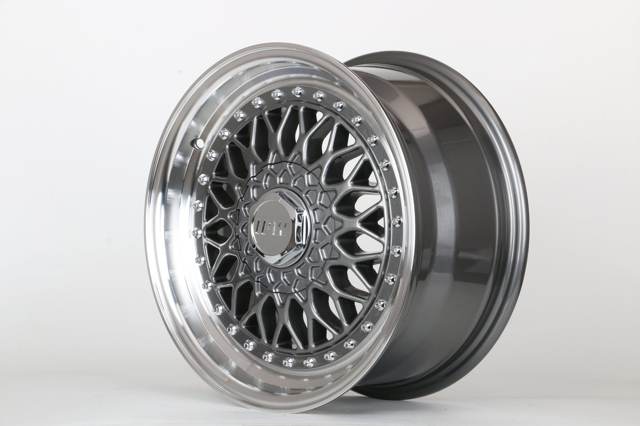 W883 479 Gunmetal Machined Lip 20x8.5 ET35 5x112/114.3/120 CB 73.1 - Gun Hill Tire House (WTW - WHOLESALE TIRES & WHEELS)