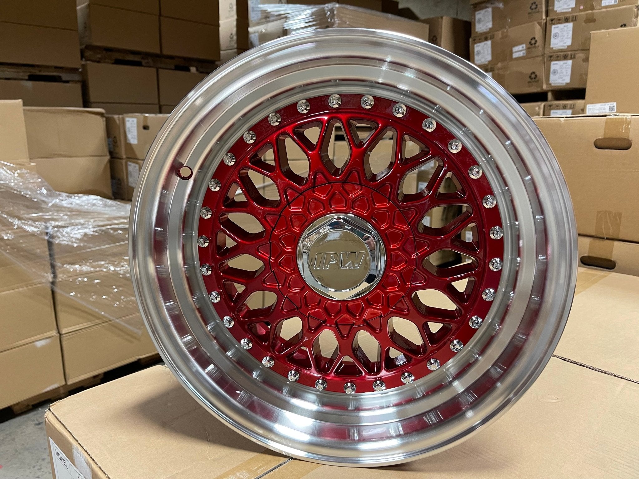 W883 479 Red Machined Lip 20*9.5 ET35 5x120/114.3 CB73.1 - Gun Hill Tire House (WTW - WHOLESALE TIRES & WHEELS)