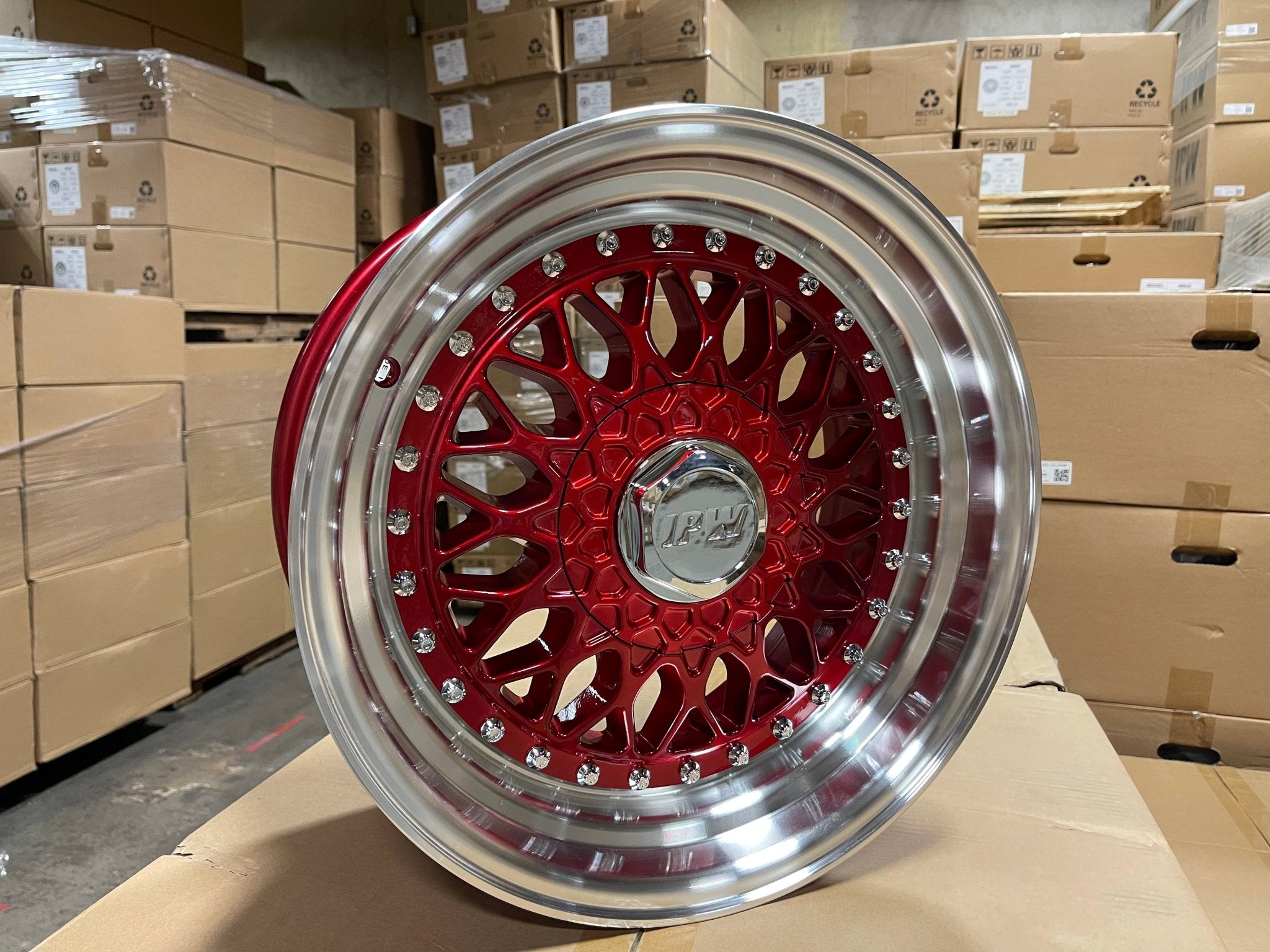 W883 479 Red Machined Lip 20*9.5 ET35 5x120/114.3 CB73.1 - Gun Hill Tire House (WTW - WHOLESALE TIRES & WHEELS)