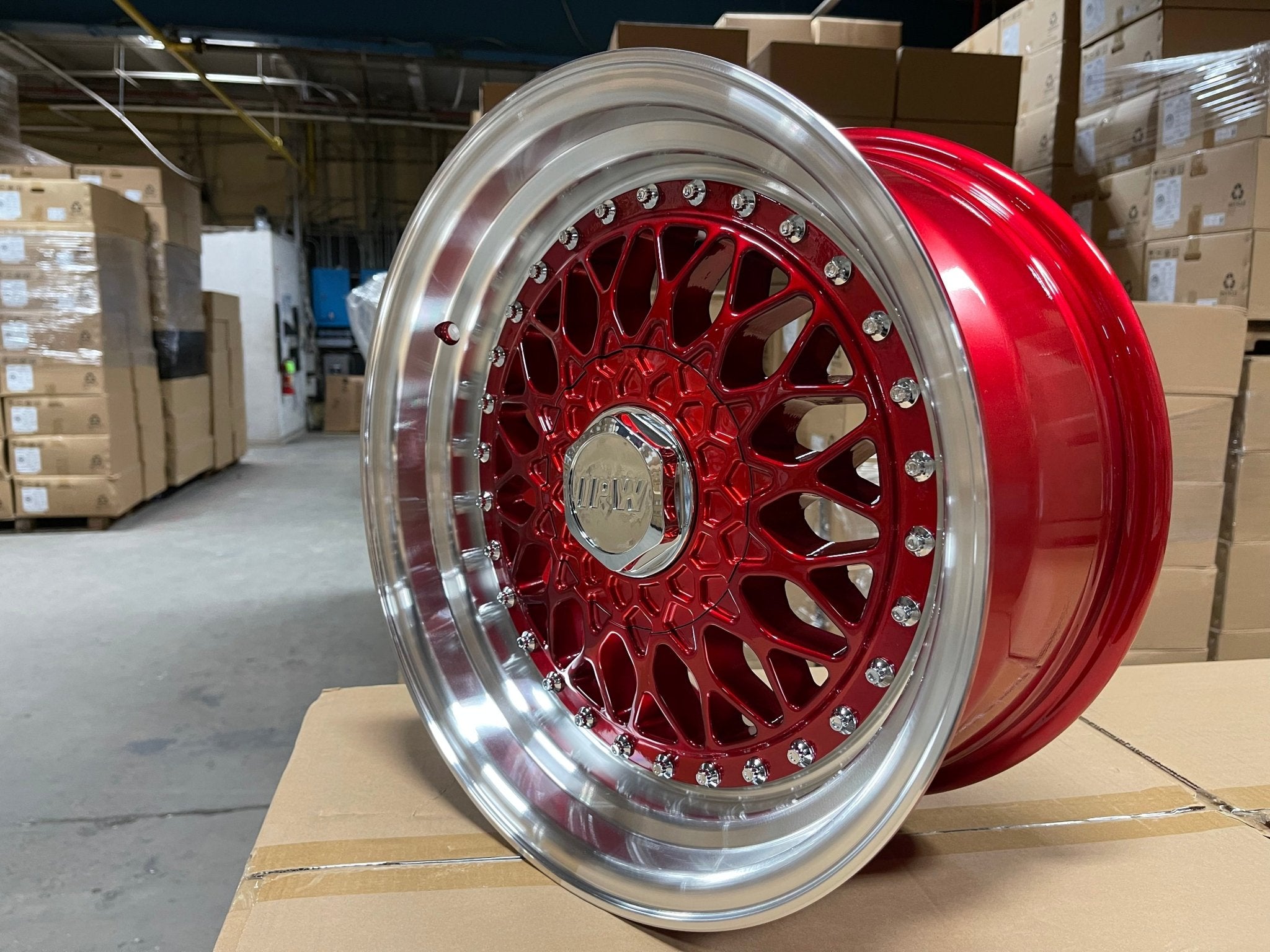 W883 479 Red Machined Lip 20x8.5 ET35 5x112/114.3/120 CB73.1 - Gun Hill Tire House (WTW - WHOLESALE TIRES & WHEELS)
