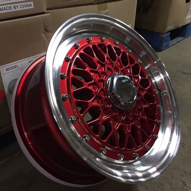 W883 479 Red Machined Lip 20x8.5 ET35 5x112/114.3/120 CB73.1 - Gun Hill Tire House (WTW - WHOLESALE TIRES & WHEELS)