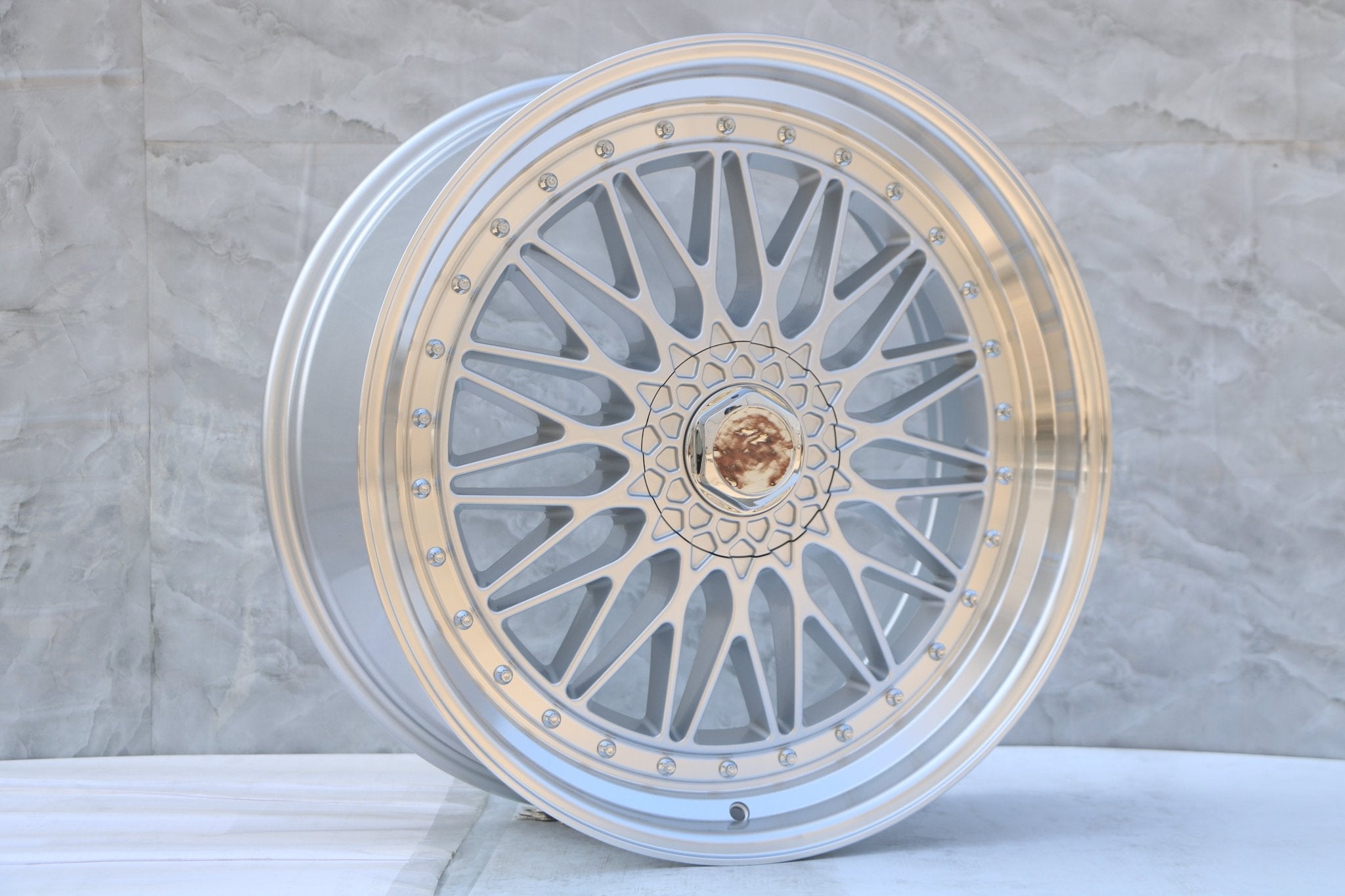 W885 Silver Machined Lip 22x9.0 ET30 5x112/114.3/120 CB73.1 C479 - 03 - S1 - Gun Hill Tire House (WTW - WHOLESALE TIRES & WHEELS)