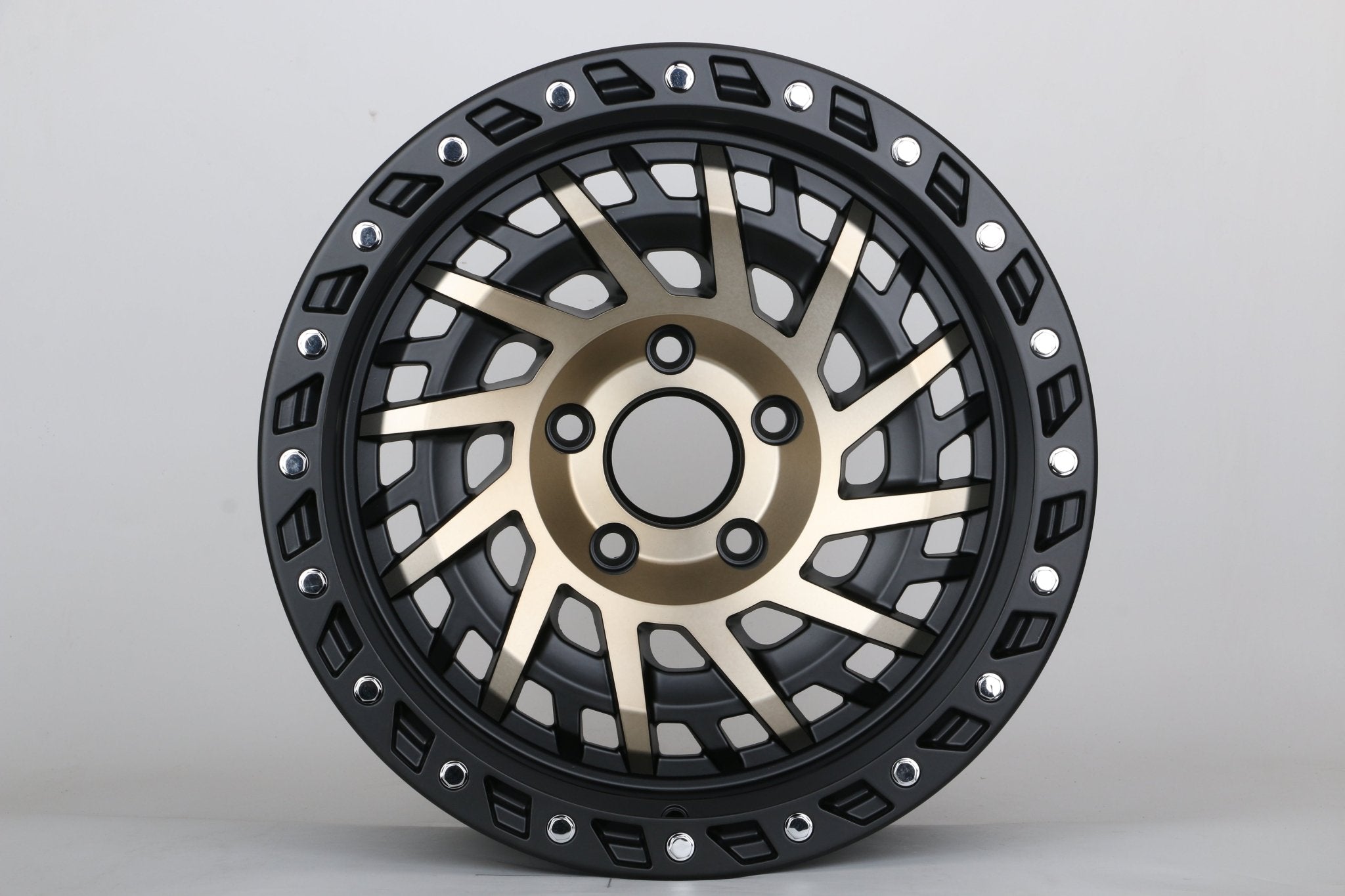 W9001 iV - 471 Satin Black + Bronze 17x9.0 ET - 12 5x127 CB71.6 - Gun Hill Tire House (WTW - WHOLESALE TIRES & WHEELS)