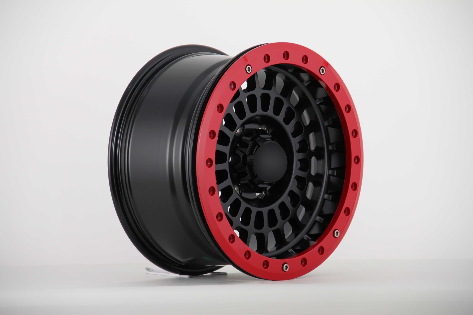 W902 418 Matt Black 17x8.5 ET - 12 5x127 CB71.56 Beadlock - Gun Hill Tire House (WTW - WHOLESALE TIRES & WHEELS)