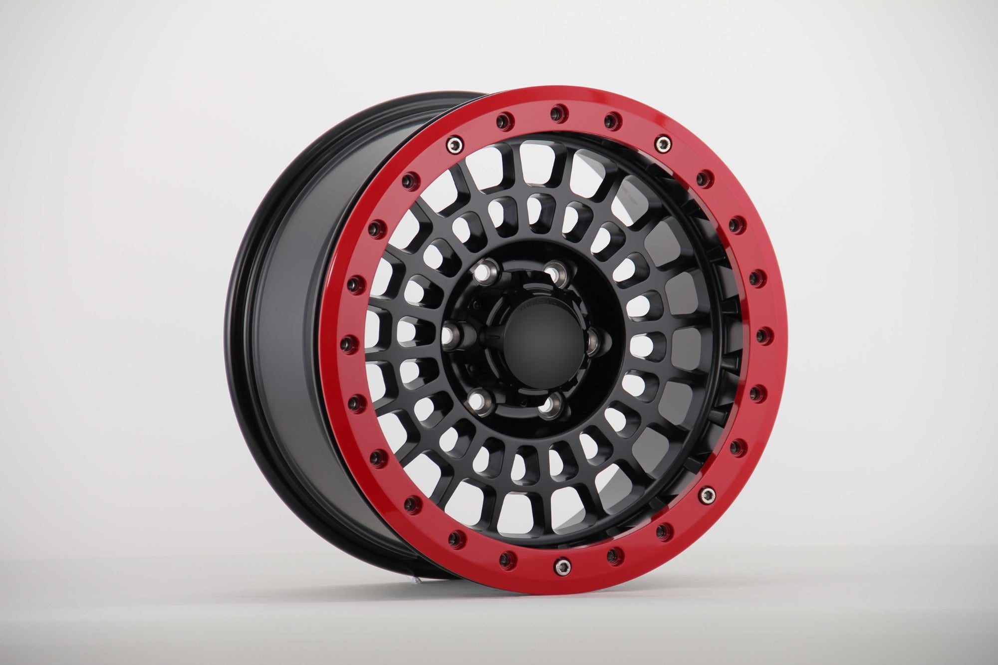 W902 418 Matt Black 17x8.5 ET - 12 5x127 CB71.56 Beadlock - Gun Hill Tire House (WTW - WHOLESALE TIRES & WHEELS)