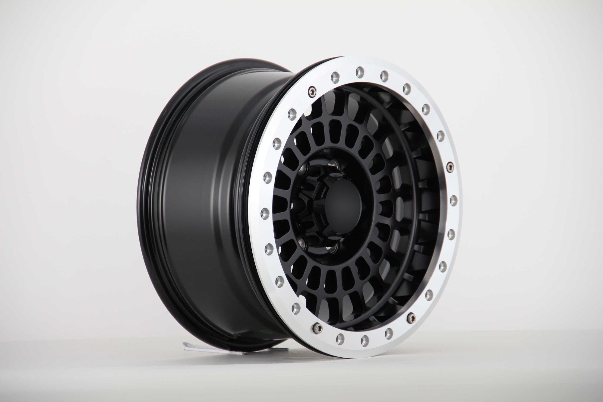 W902 418 Matt Black 17x8.5 ET - 12 5x127 CB71.56 Beadlock - Gun Hill Tire House (WTW - WHOLESALE TIRES & WHEELS)