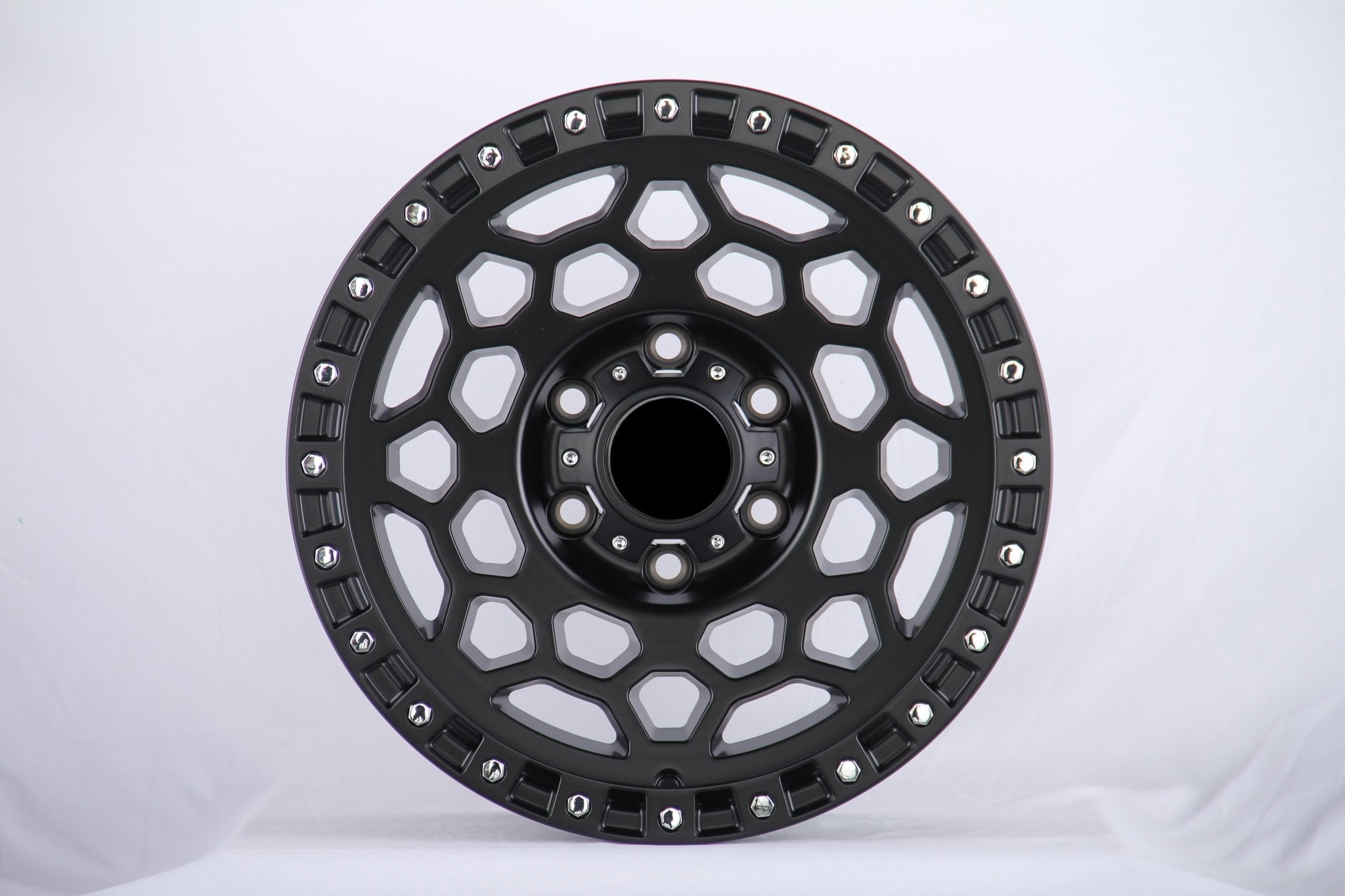 W907 D1951 Satin Black 17x9.0 ET0 6x139.7 CB106.1 - Gun Hill Tire House (WTW - WHOLESALE TIRES & WHEELS)