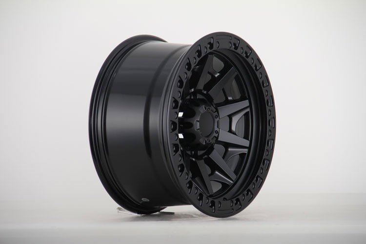 W909 1950 Satin Black 17x9.0 ET0 6x139.7 CB110 - Gun Hill Tire House (WTW - WHOLESALE TIRES & WHEELS)
