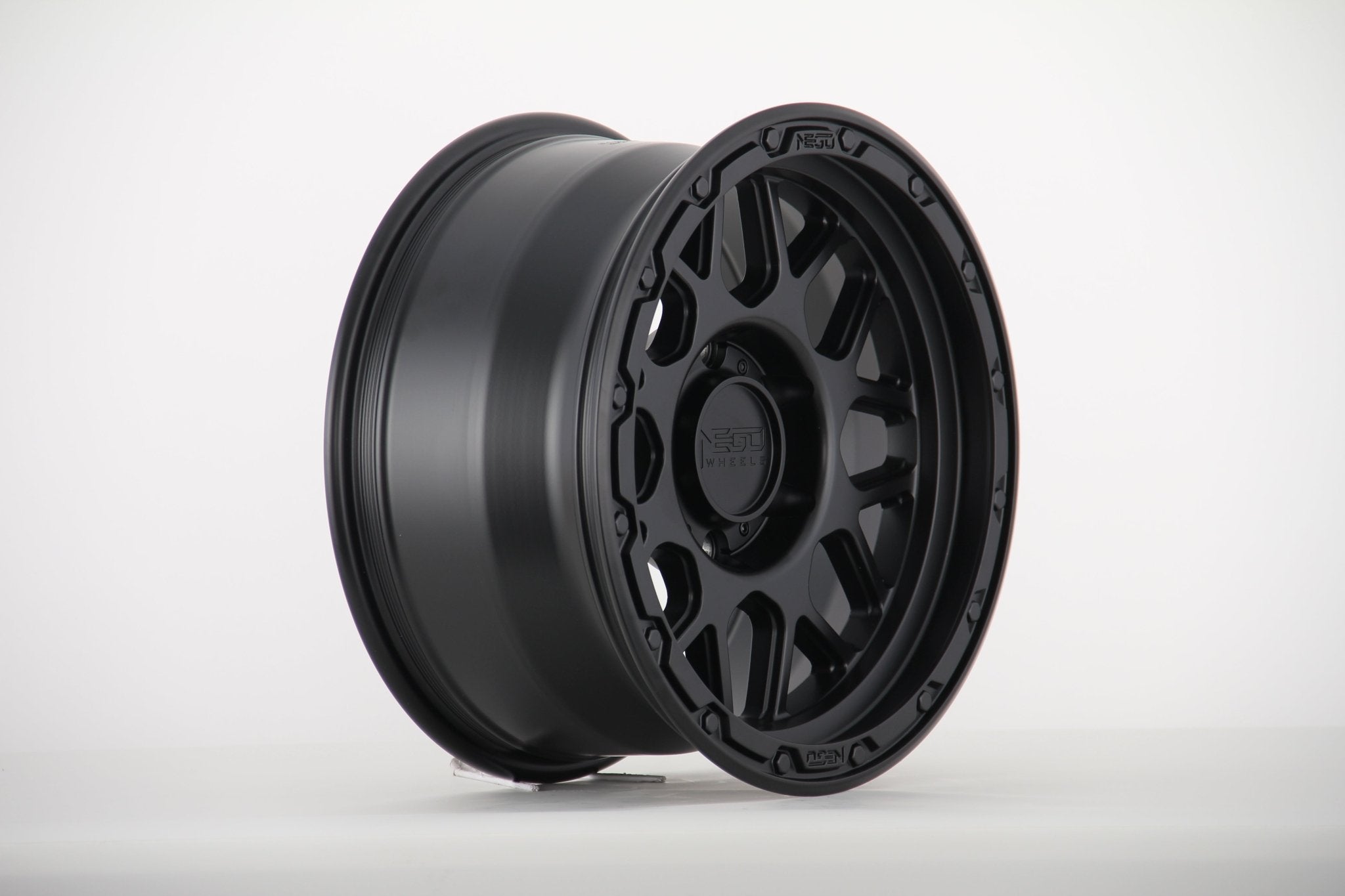 W915 N03 Satin Black 17x8.5 ET0 5x127 CB71.56 - Gun Hill Tire House (WTW - WHOLESALE TIRES & WHEELS)