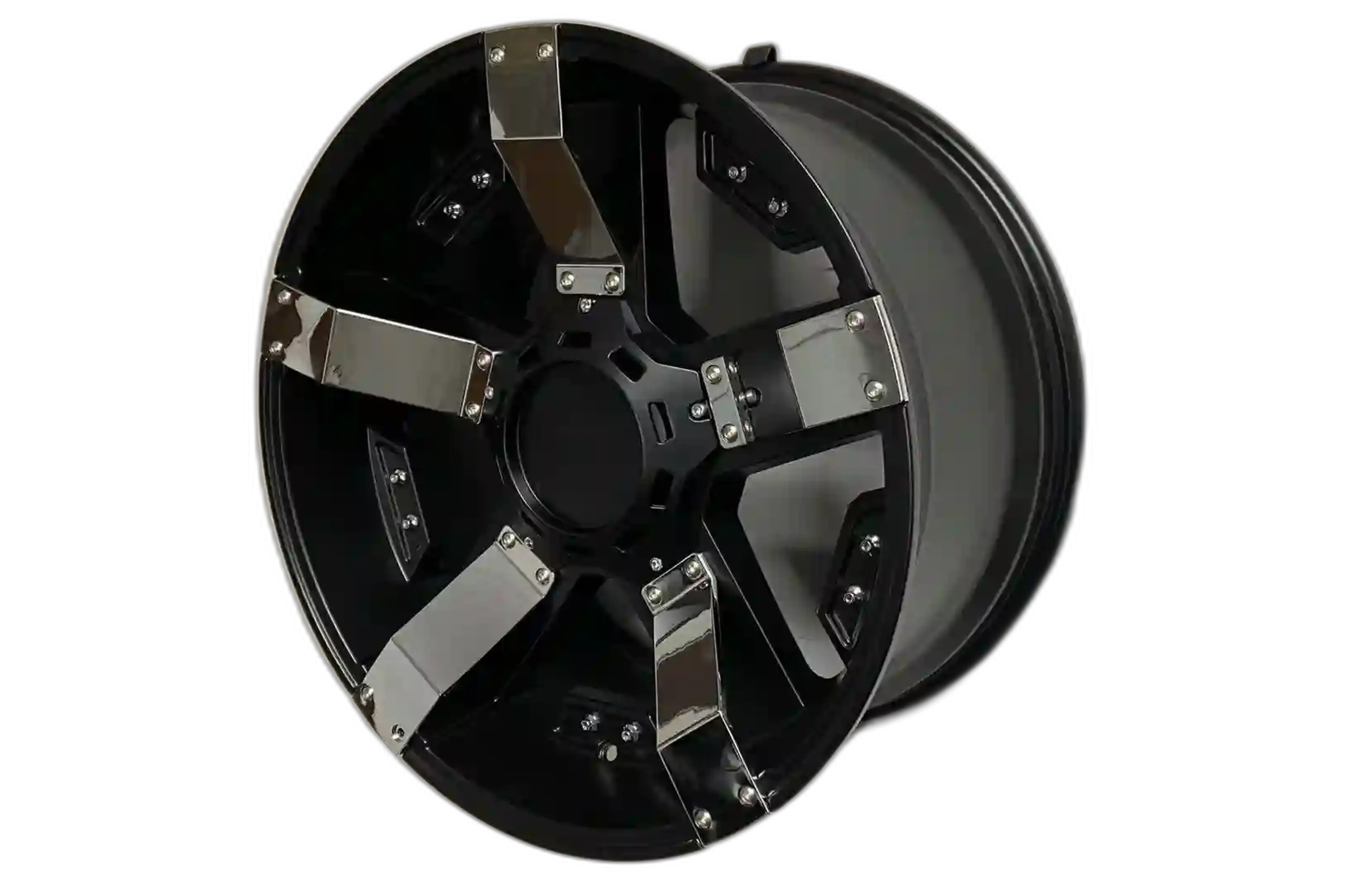 W925 Satin Black Chrome Strip 20x10 ET13 5x127/114.3 CB71.6 - Gun Hill Tire House (WTW - WHOLESALE TIRES & WHEELS)