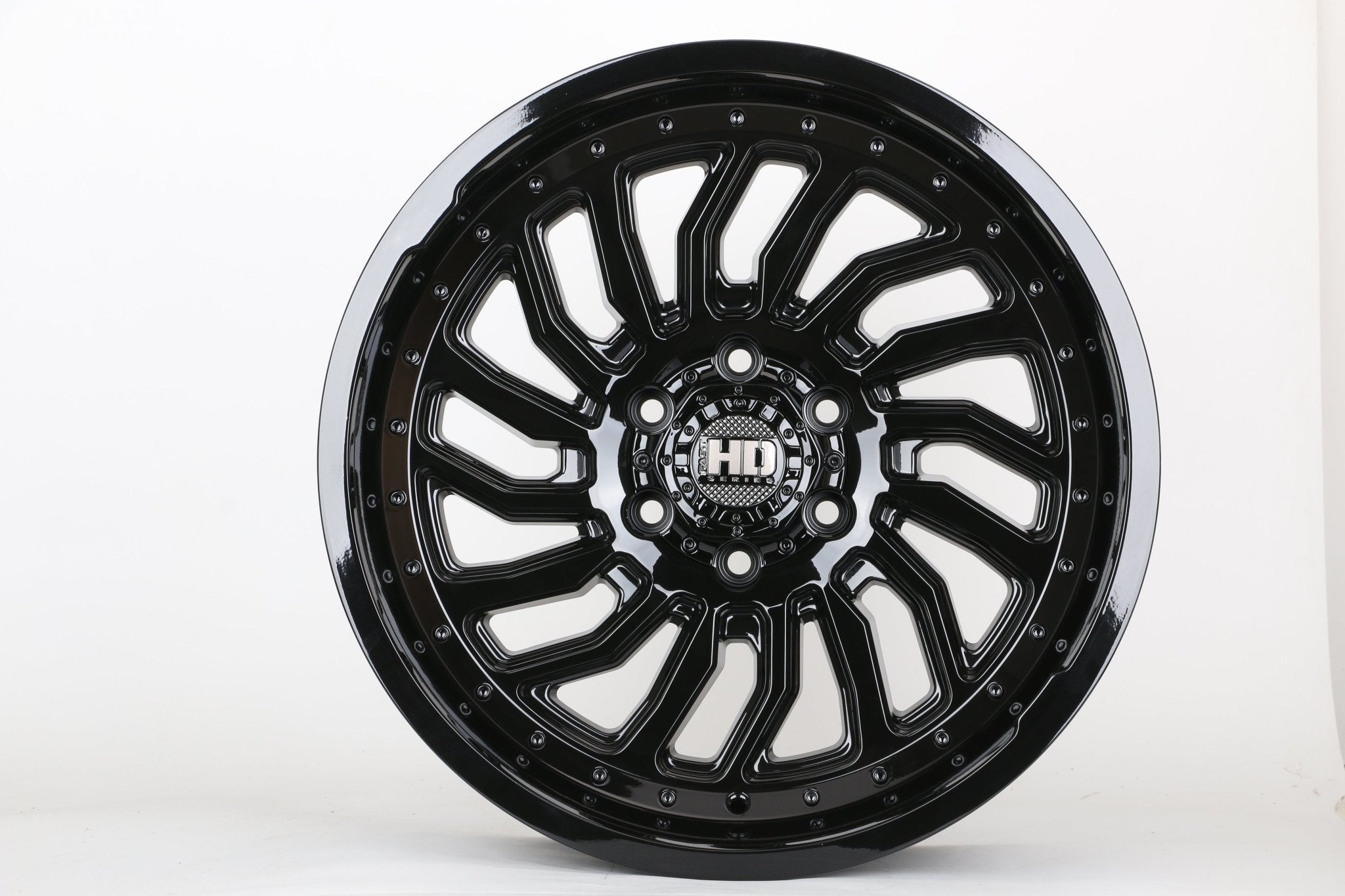 W928 1757A Gloss Black 20x10 ET - 15 6x139.7 CB106.1 CF267 - 6 - B - Gun Hill Tire House (WTW - WHOLESALE TIRES & WHEELS)