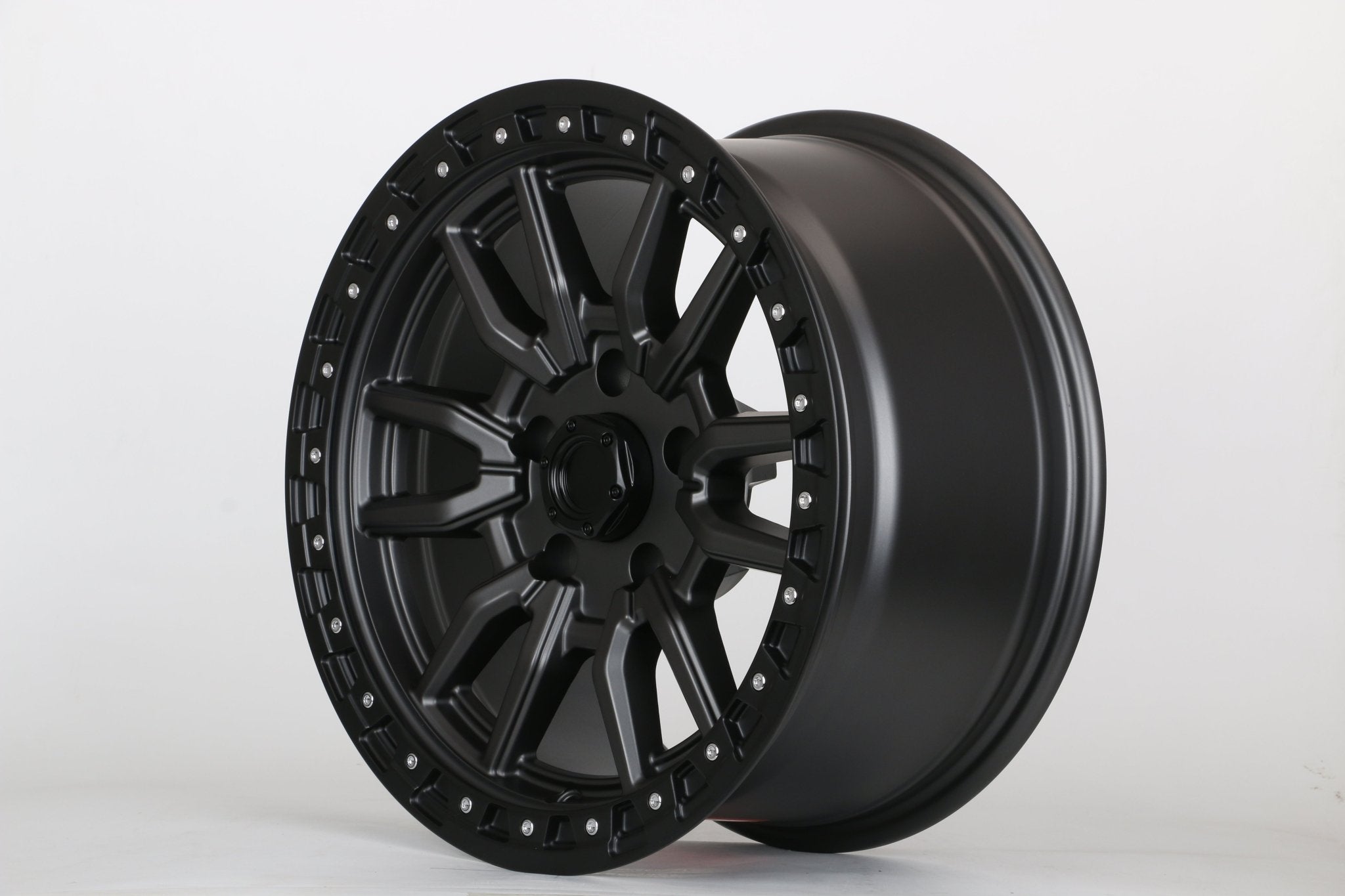 W929 1823 Gunmetal Black Lip 17x8.5 ET0 5x127 CB71.5 C1442 - 02 - LA5B / mb - 2745 - Gun Hill Tire House (WTW - WHOLESALE TIRES & WHEELS)