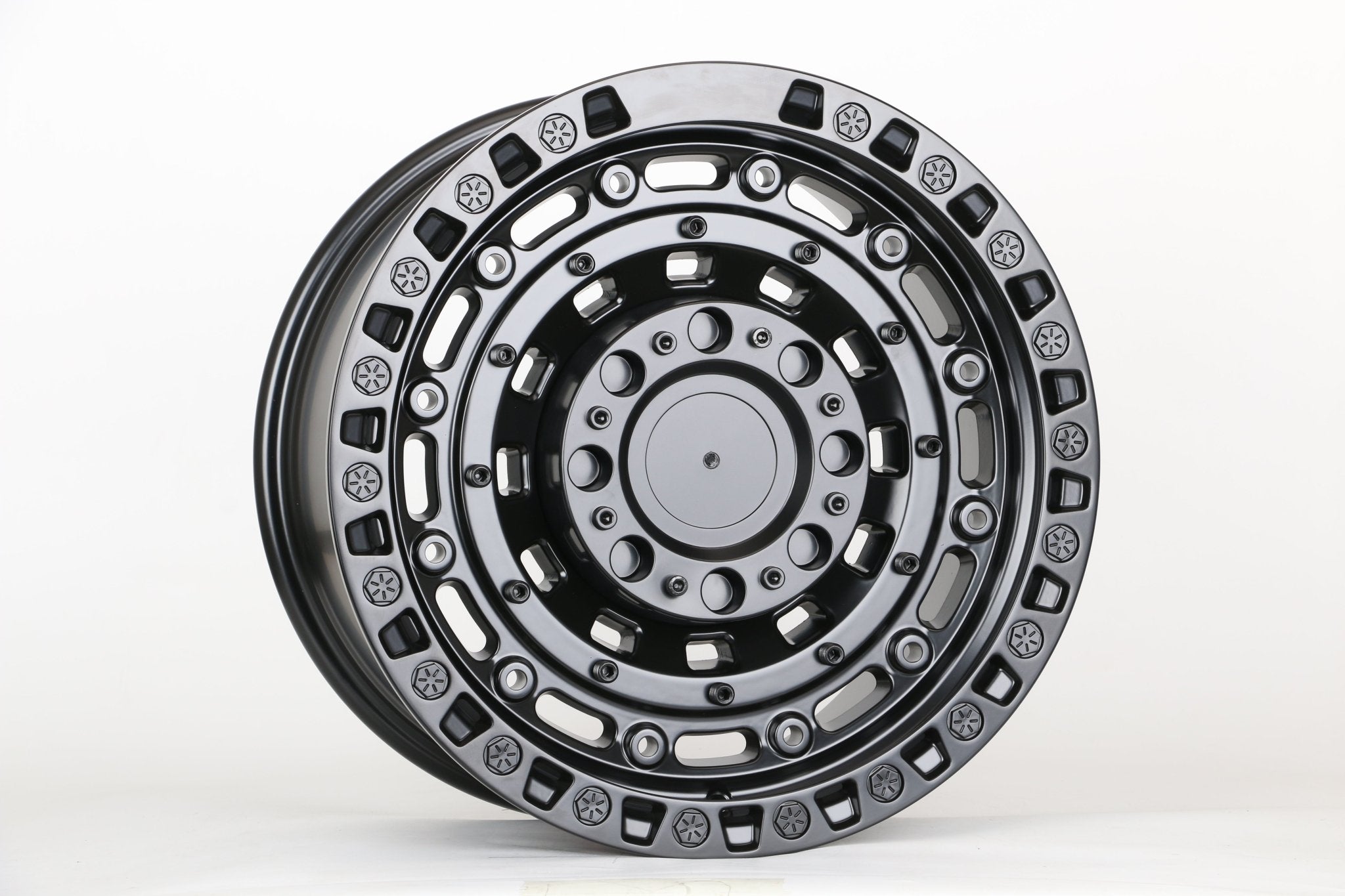 W931 1804 Satin Black 17x9 ET5 6x139.7 CB106.1 C1804 - LA5B mb - 1947 - Gun Hill Tire House (WTW - WHOLESALE TIRES & WHEELS)