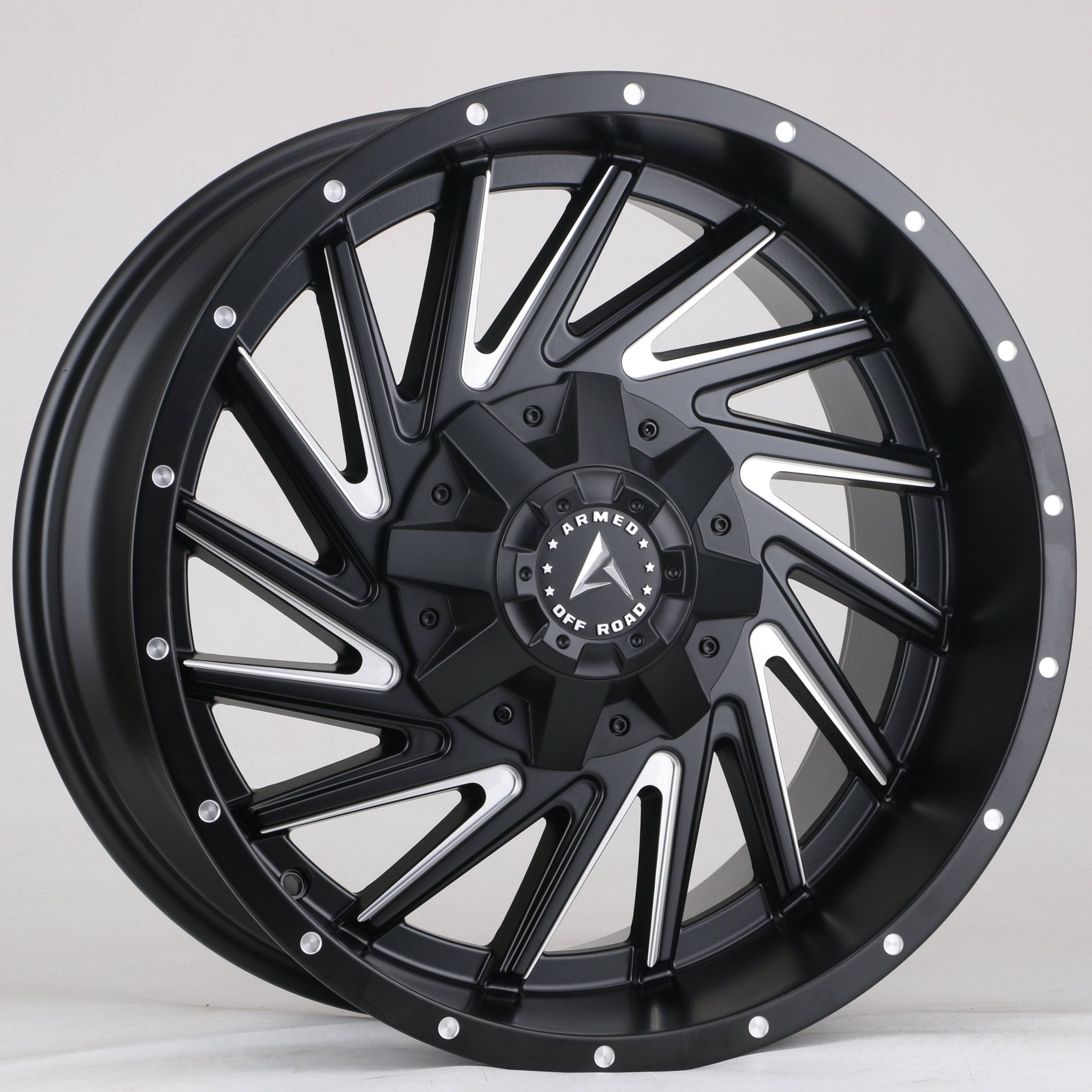 W954 IV - 421 Satin Black Milled 20x10 ET - 12 5x127/139.7 CB87.1 - Gun Hill Tire House (WTW - WHOLESALE TIRES & WHEELS)