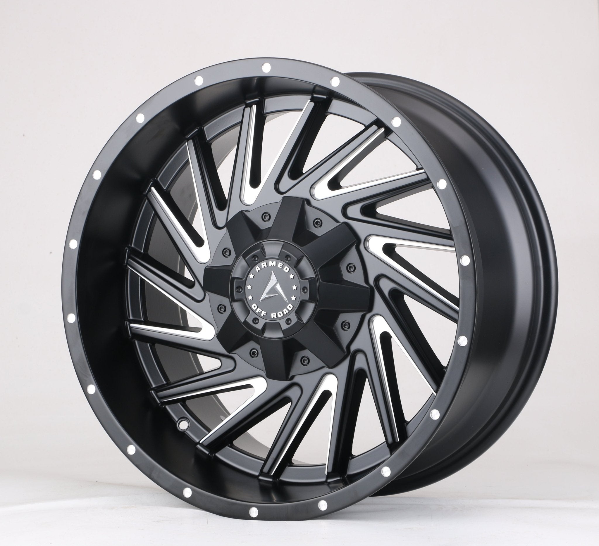 W954 IV - 421 Satin Black Milled 20x10 ET - 12 5x127/139.7 CB87.1 - Gun Hill Tire House (WTW - WHOLESALE TIRES & WHEELS)