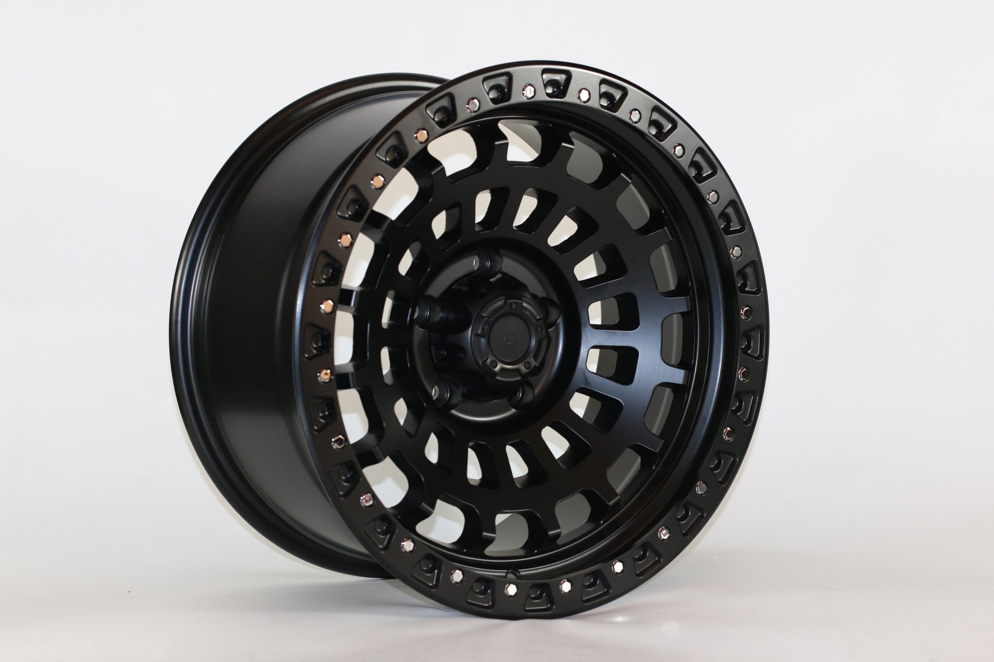 W966 IV - 692 Satin Black 17x9.0 ET0 6x139.7 CB110 - Gun Hill Tire House (WTW - WHOLESALE TIRES & WHEELS)