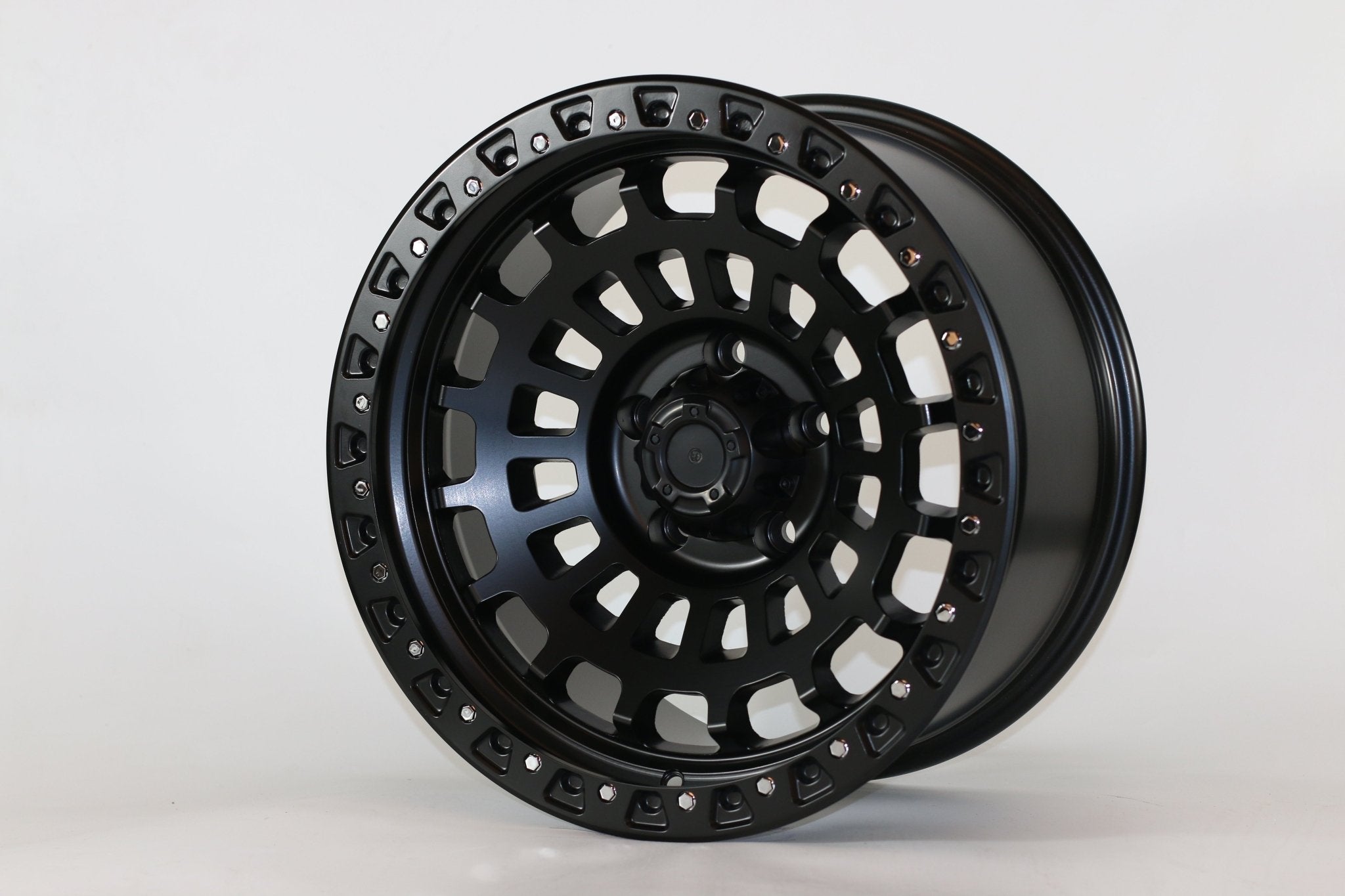 W966 IV - 692 Satin Black 17x9.0 ET0 6x139.7 CB110 - Gun Hill Tire House (WTW - WHOLESALE TIRES & WHEELS)