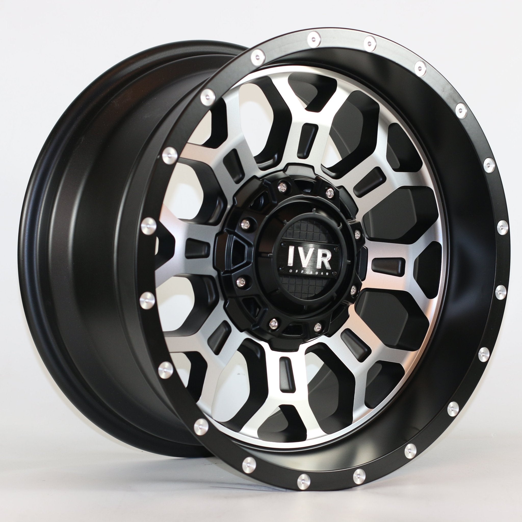 W974 IV - 332 Satin Black Milled 17x9.0 ET - 12 5x127 CB71.56 - Gun Hill Tire House (WTW - WHOLESALE TIRES & WHEELS)
