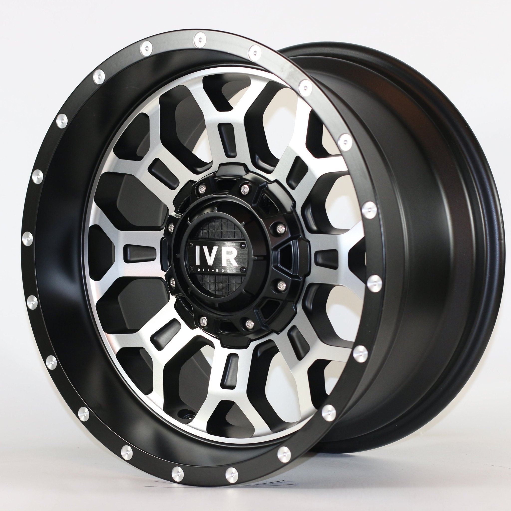 W974 IV - 332 Satin Black Milled 17x9.0 ET - 12 5x127 CB71.56 - Gun Hill Tire House (WTW - WHOLESALE TIRES & WHEELS)