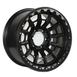 W977 IV - 1743 Satin Black 17x9.0 Et - 15 5x127 CB71.6 - Gun Hill Tire House (WTW - WHOLESALE TIRES & WHEELS)