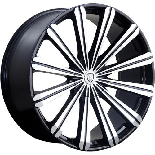 BORGHINI WHEEL B18 - M 22X8 ET +38 5x114.3/5x120 CB (74.2) N/A - Gun Hill Tire House (WTW - WHOLESALE TIRES & WHEELS)