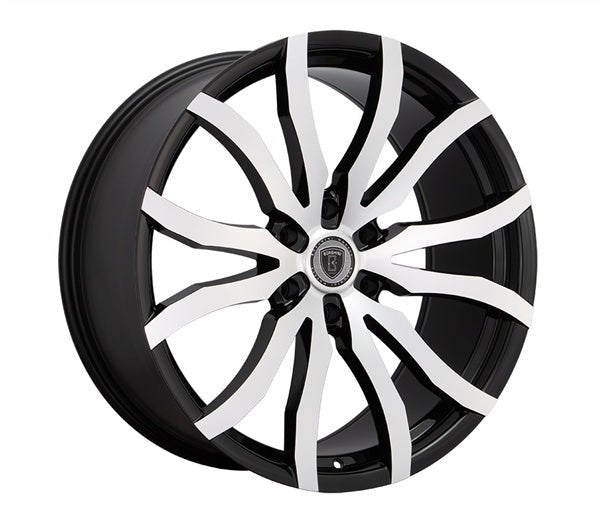 BORGHINI WHEEL B33 - M 22X9.5 ET +30 6x139.7 CB (78.1) B+M - Gun Hill Tire House (WTW - WHOLESALE TIRES & WHEELS)