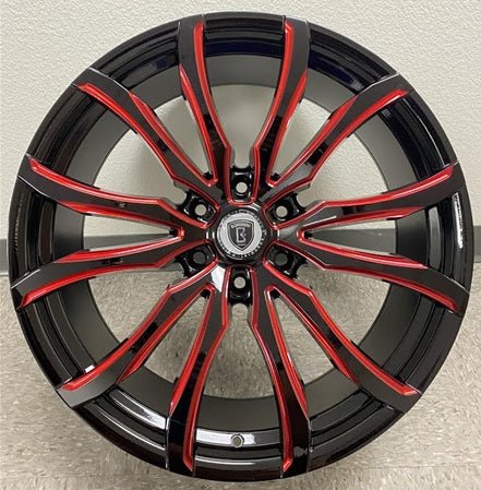 BORGHINI WHEEL B33 - M 24X9.5 ET +30 6x139.7 CB (78.1) B+MW+TR3 - Gun Hill Tire House (WTW - WHOLESALE TIRES & WHEELS)