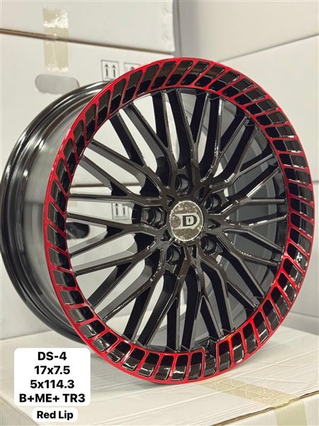 DRASTIC WHEEL DS4 - M 17X7.5 ET +38 5x114.3 CB (73.1) B+ME+TR3 - Gun Hill Tire House (WTW - WHOLESALE TIRES & WHEELS)