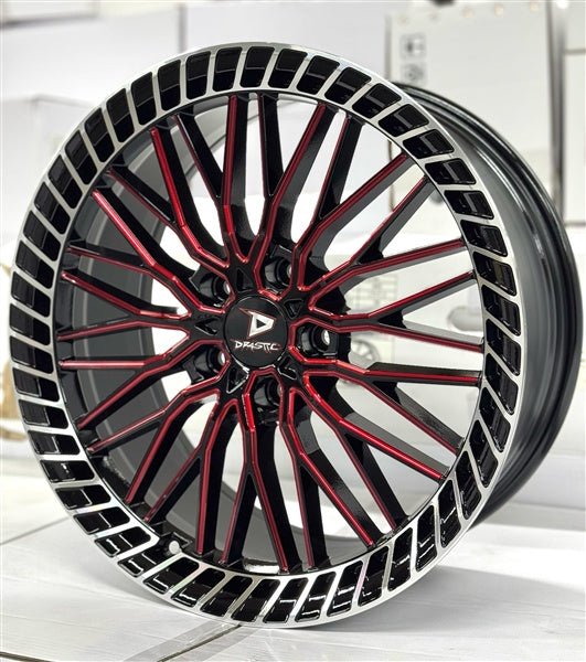 DRASTIC WHEEL DS4 - M 17X7.5 ET +38 5x114.3 CB (73.1) B+MW - TR3+ME - Gun Hill Tire House (WTW - WHOLESALE TIRES & WHEELS)