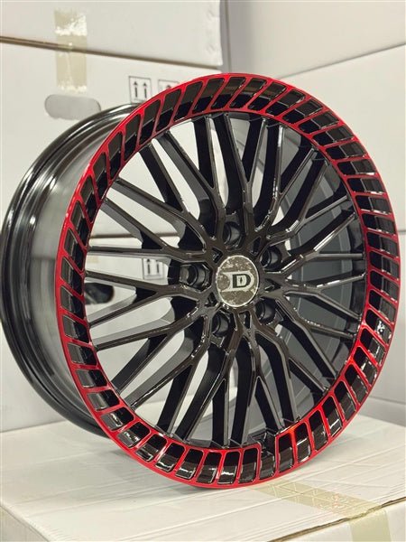 DRASTIC WHEEL DS4 - M 18X8 ET +38 5x114.3 CB (73.1) B+MW - TR3+ME - Gun Hill Tire House (WTW - WHOLESALE TIRES & WHEELS)