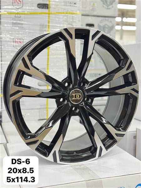 DRASTIC WHEEL DS6 - M 20X8.5 ET +13 5x115 CB (74.2) B+M - Gun Hill Tire House (WTW - WHOLESALE TIRES & WHEELS)