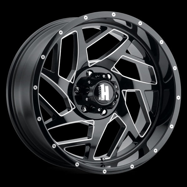 HAVOK WHEEL H119 - M 20X10 ET +N/A 6x139.7 CB (110) DFB+MR N/A - Gun Hill Tire House (WTW - WHOLESALE TIRES & WHEELS)
