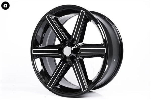 I248 WHEEL 248T - M 22X9.5 ET +10 6x139.7 CB (78.1) B+MW - Gun Hill Tire House (WTW - WHOLESALE TIRES & WHEELS)