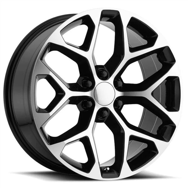 I348 WHEEL 348 - M 22X9.5 ET +30 6x139.7 CB (78.1) B+M - Gun Hill Tire House (WTW - WHOLESALE TIRES & WHEELS)