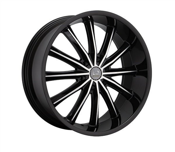 U2 WHEEL U2 - 66 - M 22X9.5 ET +30 6x139.7 CB (78.1) B+MO - Gun Hill Tire House (WTW - WHOLESALE TIRES & WHEELS)