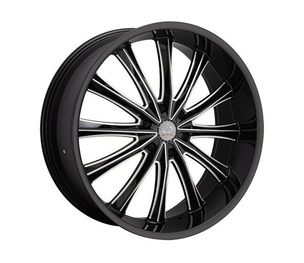 U2 WHEEL U2 - 66 - M 22X9.5 ET +30 6x139.7 CB (78.1) B+MW - Gun Hill Tire House (WTW - WHOLESALE TIRES & WHEELS)