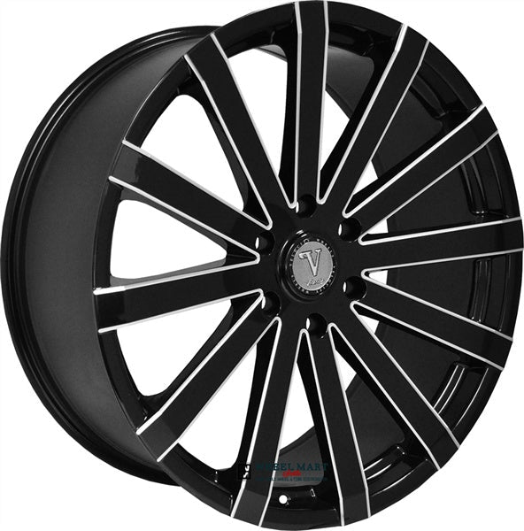 VELOCITY WHEEL VW12 - M 26X10 ET +25 6x139.7 CB (78.1) B+MW - Gun Hill Tire House (WTW - WHOLESALE TIRES & WHEELS)
