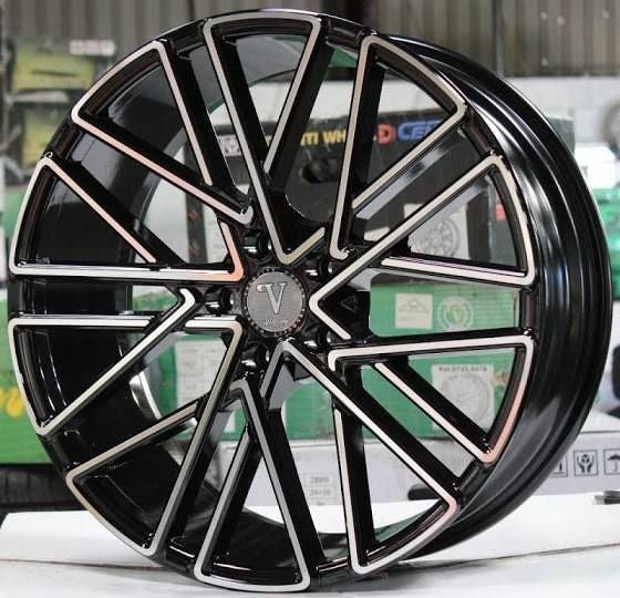 VELOCITY WHEEL VW28 - M 17X8 ET +38 5x114.3 CB (73.1) B+M - Gun Hill Tire House (WTW - WHOLESALE TIRES & WHEELS)