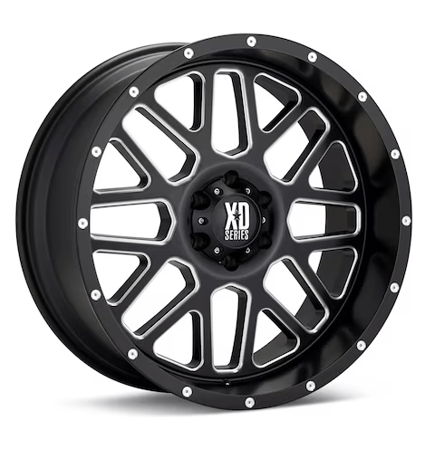 XD820 Grenade (Black w/Milled Accent) - Gun Hill Tire House (WTW - WHOLESALE TIRES & WHEELS)