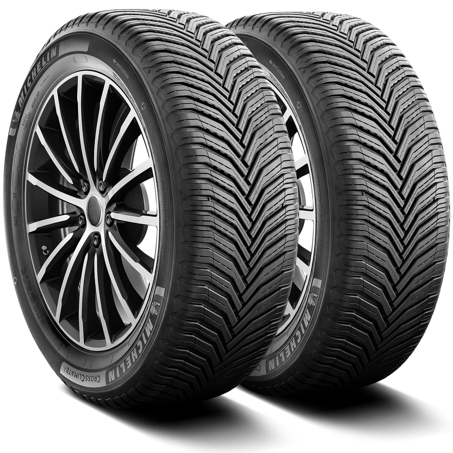 205/55R16 Michelin Crossclimate 2 91H as A/S Tire - Gun Hill Tire House (WTW - WHOLESALE TIRES & WHEELS)