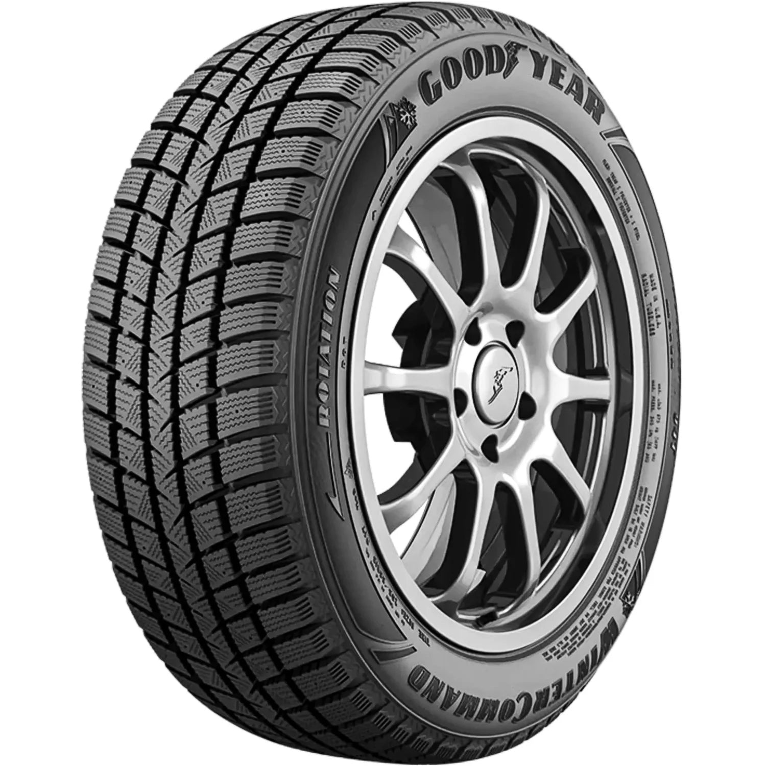 225/65R16 Goodyear Wintercommand 100T Winter Tire - Gun Hill Tire House (WTW - WHOLESALE TIRES & WHEELS)
