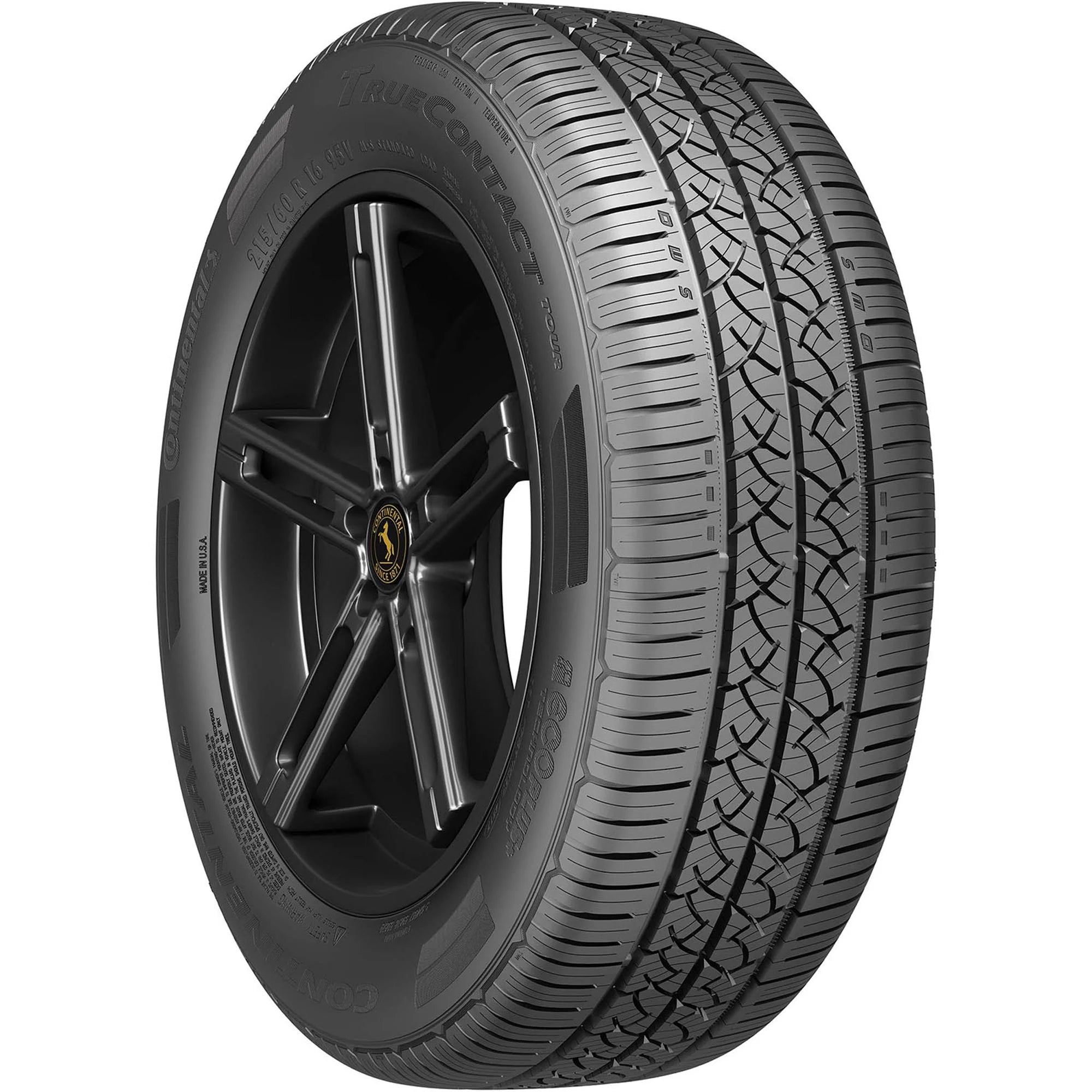 205/55R16 Continental Truecontact Tour 91 H All - Season Passenger Tire - Gun Hill Tire House (WTW - WHOLESALE TIRES & WHEELS)