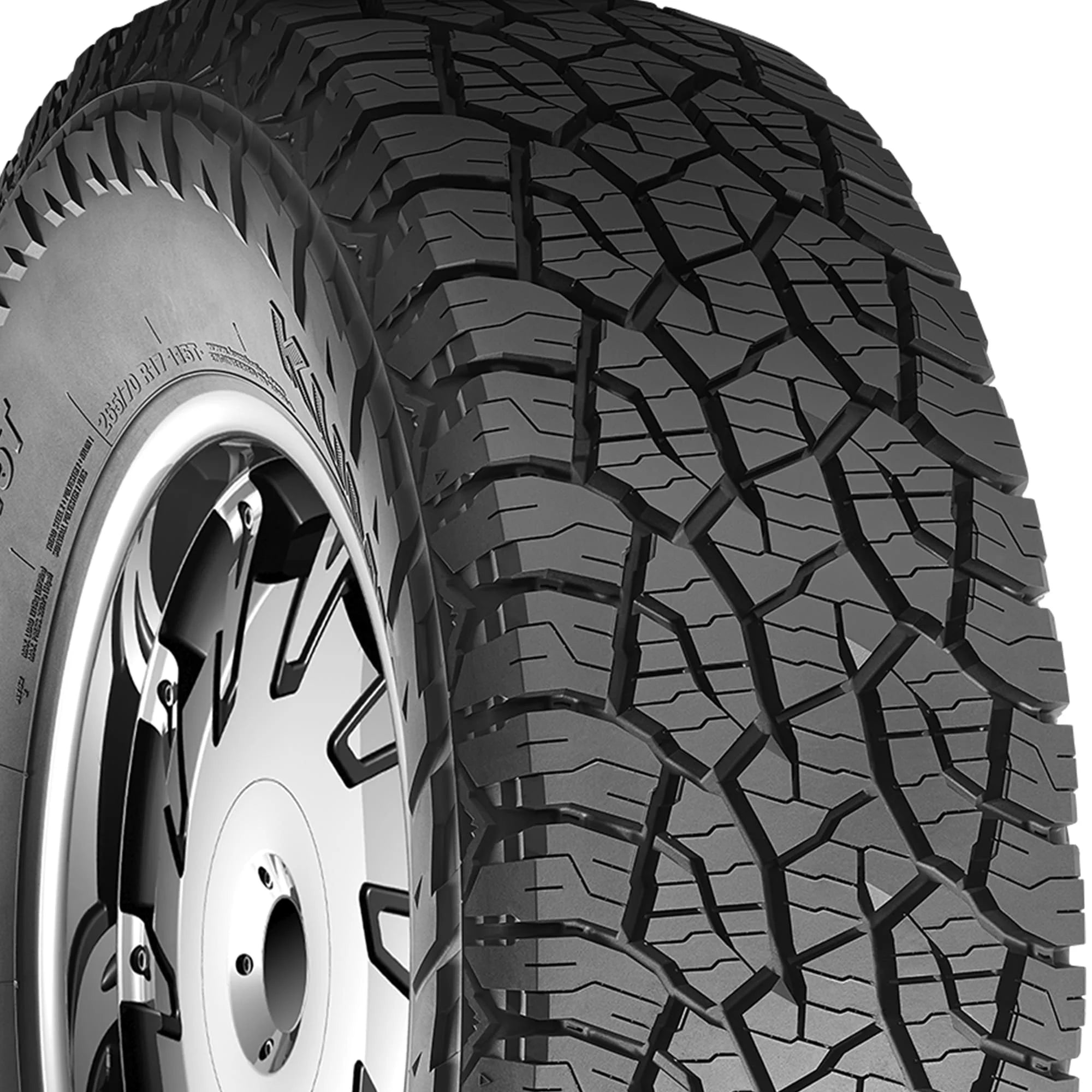 LT275/65R18 Kumho Road Venture AT52 All Terrain 123/120S E Light Truck Tire - Gun Hill Tire House (WTW - WHOLESALE TIRES & WHEELS)