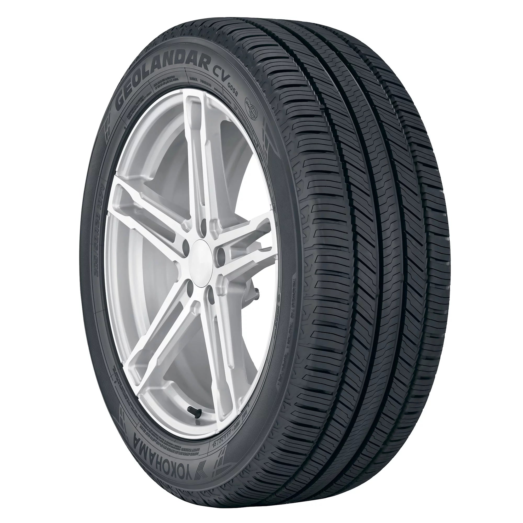 255/55R18XL Yokohama Geolandar CV G058 109V BW All Season Tire - Gun Hill Tire House (WTW - WHOLESALE TIRES & WHEELS)