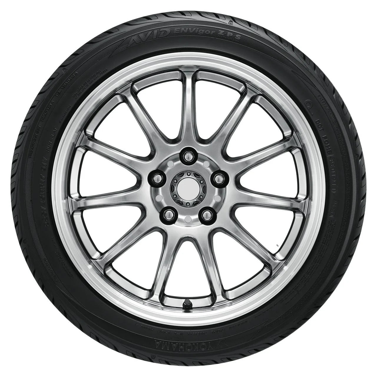 205/45R17 Yokohama Avid Envigor ZPS Performance 84V Passenger Tire - Gun Hill Tire House (WTW - WHOLESALE TIRES & WHEELS)